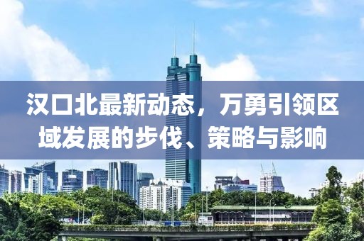 漢口北最新動態(tài)，萬勇引領區(qū)域發(fā)展的步伐、策略與影響