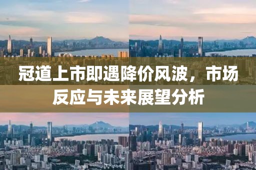 冠道上市即遇降價風波，市場反應與未來展望分析