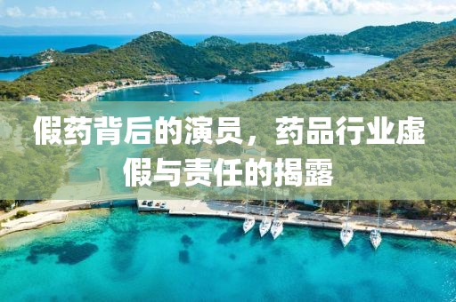 假藥背后的演員，藥品行業(yè)虛假與責任的揭露