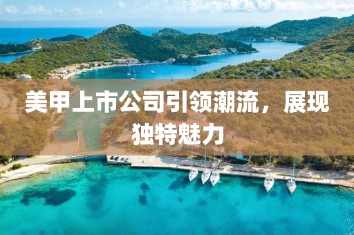 美甲上市公司引領(lǐng)潮流，展現(xiàn)獨特魅力