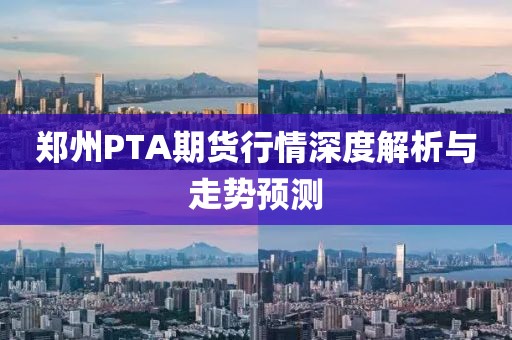 鄭州PTA期貨行情深度解析與走勢預(yù)測