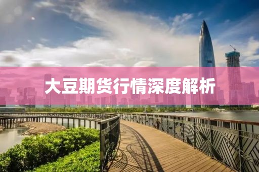 大豆期貨行情深度解析