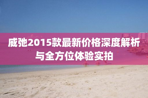 威弛2015款最新價(jià)格深度解析與全方位體驗(yàn)實(shí)拍