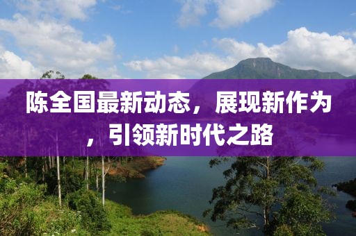 陳全國(guó)最新動(dòng)態(tài)，展現(xiàn)新作為，引領(lǐng)新時(shí)代之路
