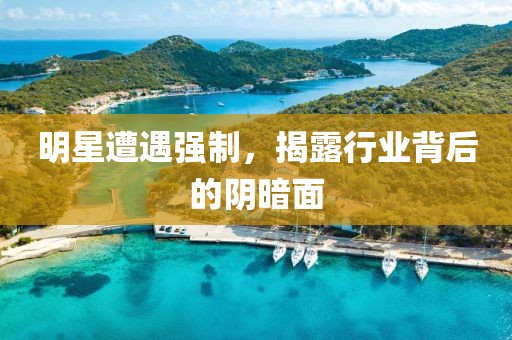 明星遭遇強(qiáng)制，揭露行業(yè)背后的陰暗面