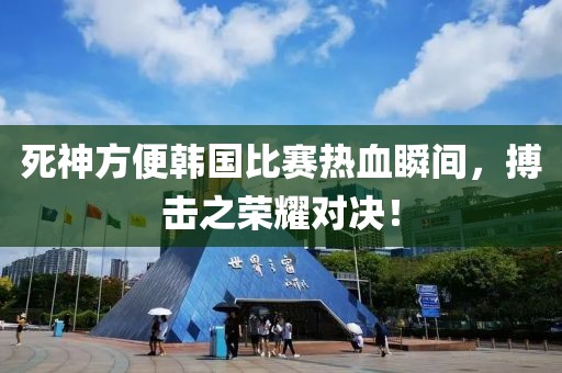 死神方便韓國比賽熱血瞬間，搏擊之榮耀對決！