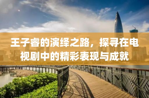 王子睿的演繹之路，探尋在電視劇中的精彩表現(xiàn)與成就