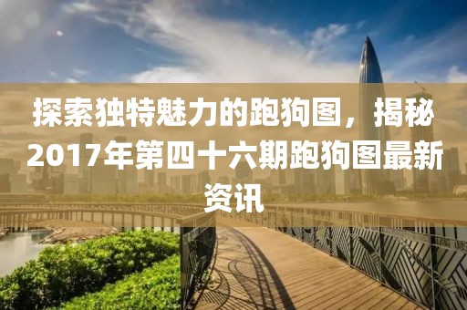 探索獨特魅力的跑狗圖，揭秘2017年第四十六期跑狗圖最新資訊