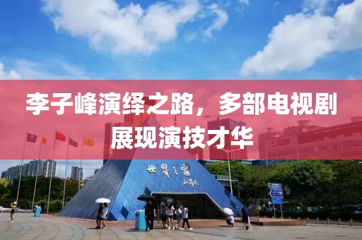 李子峰演繹之路，多部電視劇展現(xiàn)演技才華