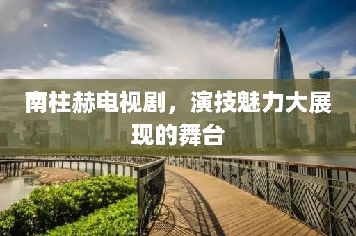 南柱赫電視劇，演技魅力大展現(xiàn)的舞臺(tái)