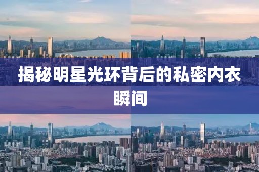揭秘明星光環(huán)背后的私密內(nèi)衣瞬間