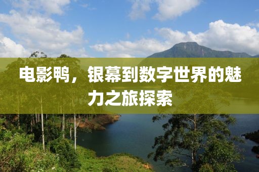 電影鴨，銀幕到數(shù)字世界的魅力之旅探索