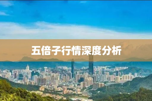 五倍子行情深度分析