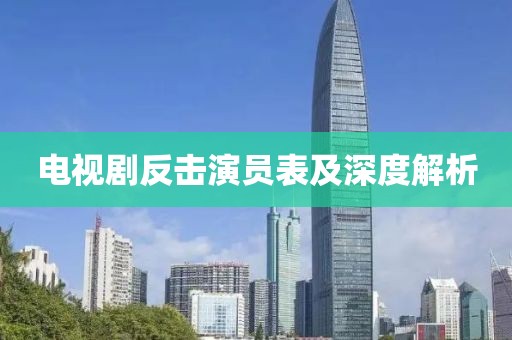 電視劇反擊演員表及深度解析