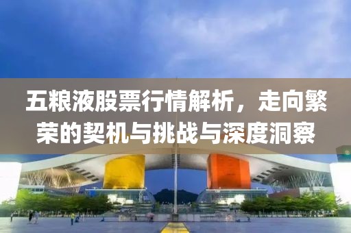 五糧液股票行情解析，走向繁榮的契機與挑戰(zhàn)與深度洞察