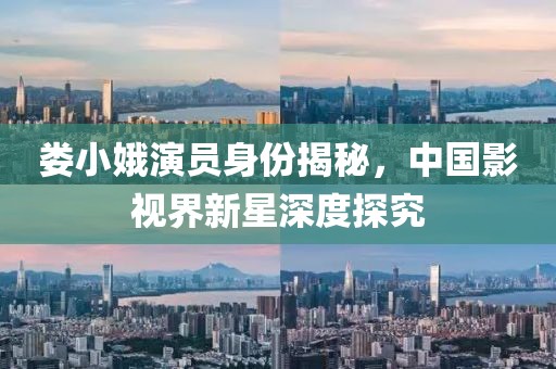 婁小娥演員身份揭秘，中國影視界新星深度探究
