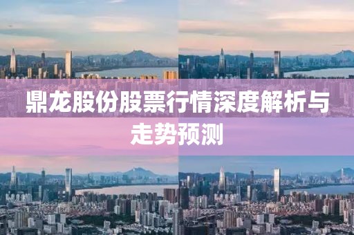 鼎龍股份股票行情深度解析與走勢預測