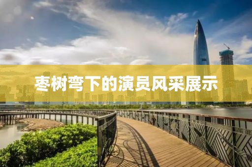 棗樹(shù)彎下的演員風(fēng)采展示