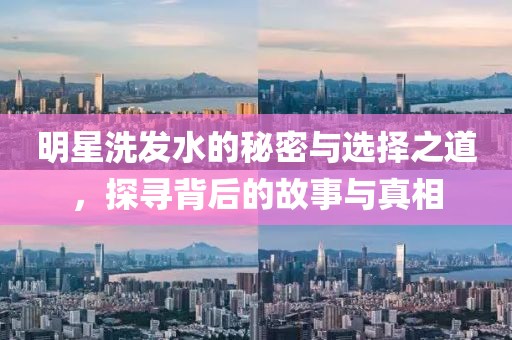 明星洗發(fā)水的秘密與選擇之道，探尋背后的故事與真相