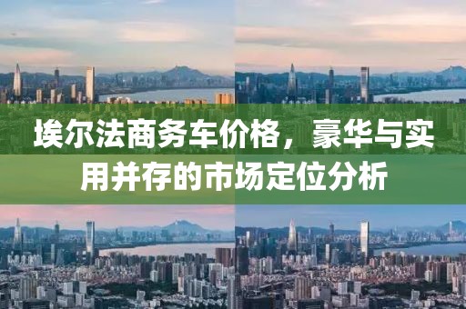 埃爾法商務(wù)車價(jià)格，豪華與實(shí)用并存的市場(chǎng)定位分析