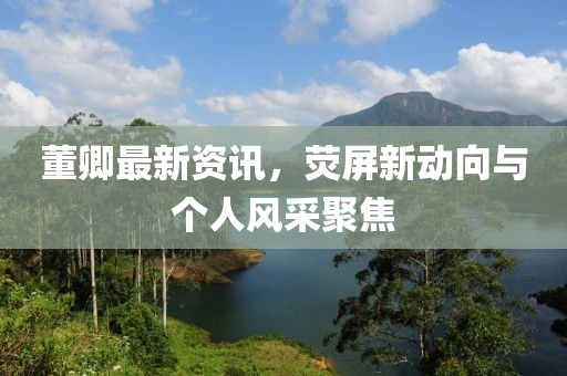 董卿最新資訊，熒屏新動(dòng)向與個(gè)人風(fēng)采聚焦