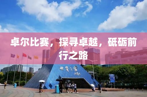 卓爾比賽，探尋卓越，砥礪前行之路
