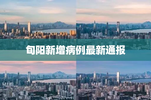 旬陽新增病例最新通報(bào)