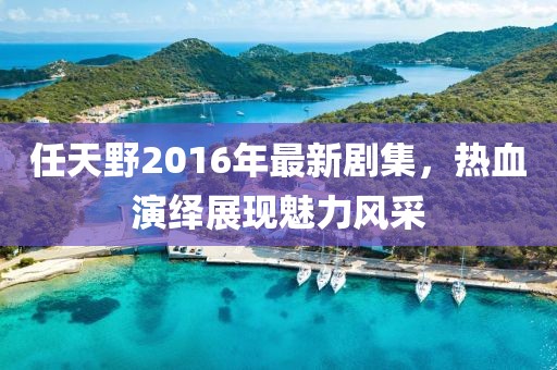 任天野2016年最新劇集，熱血演繹展現魅力風采