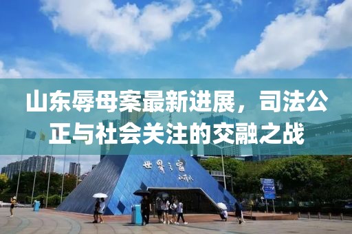 山東辱母案最新進展，司法公正與社會關注的交融之戰(zhàn)