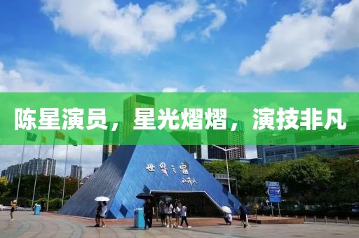 陳星演員，星光熠熠，演技非凡