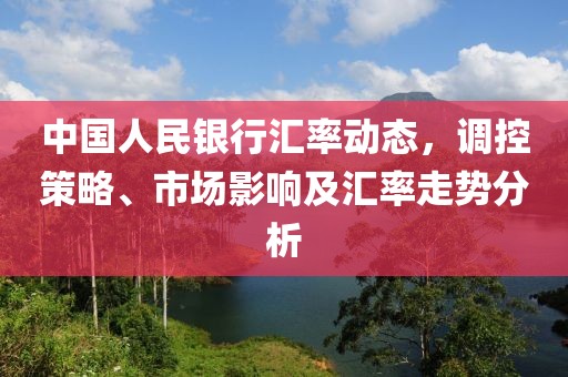 中國人民銀行匯率動態(tài)，調(diào)控策略、市場影響及匯率走勢分析