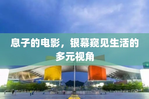 息子的電影，銀幕窺見(jiàn)生活的多元視角