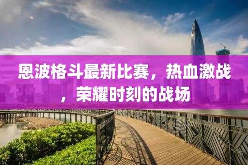 恩波格斗最新比賽，熱血激戰(zhàn)，榮耀時刻的戰(zhàn)場
