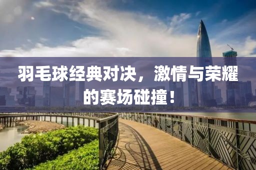 羽毛球經(jīng)典對(duì)決，激情與榮耀的賽場(chǎng)碰撞！