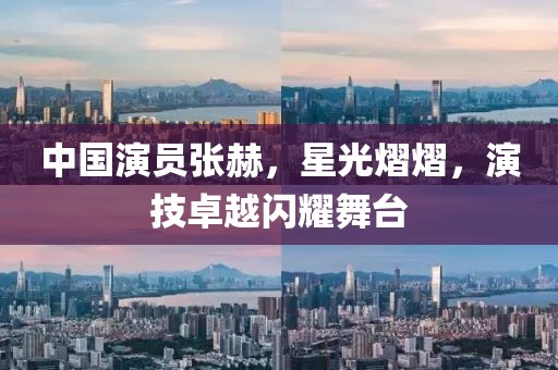 中國演員張赫，星光熠熠，演技卓越閃耀舞臺