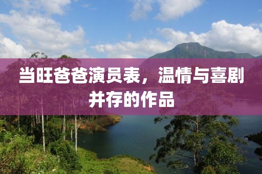 當(dāng)旺爸爸演員表，溫情與喜劇并存的作品