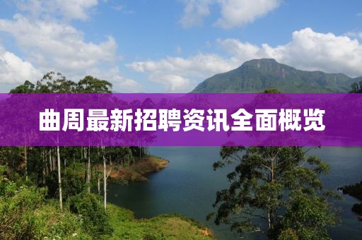 曲周最新招聘資訊全面概覽