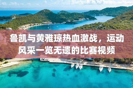 魯凱與黃雅瓊熱血激戰(zhàn)，運動風采一覽無遺的比賽視頻