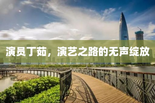 演員丁茹，演藝之路的無聲綻放