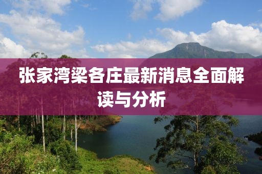 張家灣梁各莊最新消息全面解讀與分析