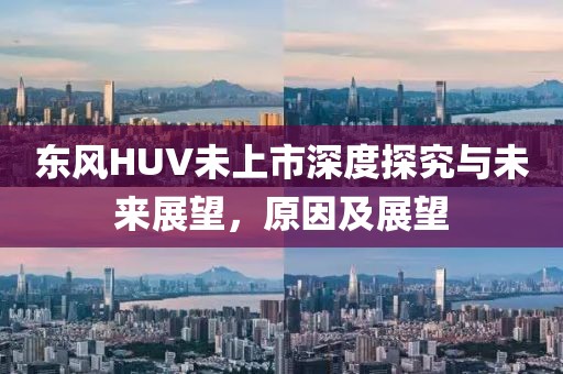 東風HUV未上市深度探究與未來展望，原因及展望