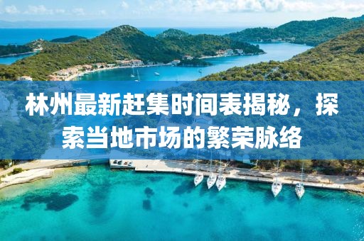 林州最新趕集時(shí)間表揭秘，探索當(dāng)?shù)厥袌?chǎng)的繁榮脈絡(luò)