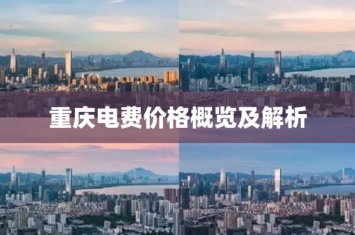 重慶電費(fèi)價(jià)格概覽及解析