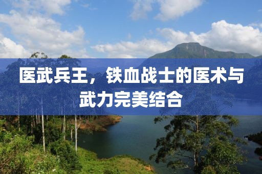 醫(yī)武兵王，鐵血戰(zhàn)士的醫(yī)術(shù)與武力完美結(jié)合