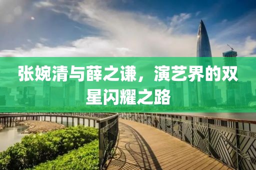 張婉清與薛之謙，演藝界的雙星閃耀之路
