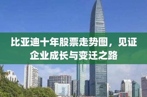 比亞迪十年股票走勢圖，見證企業(yè)成長與變遷之路