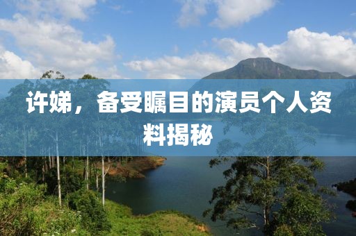許娣，備受矚目的演員個(gè)人資料揭秘