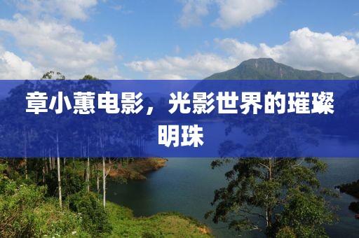 章小蕙電影，光影世界的璀璨明珠