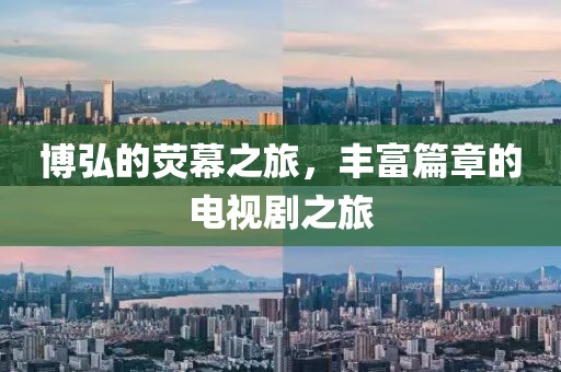 博弘的熒幕之旅，豐富篇章的電視劇之旅