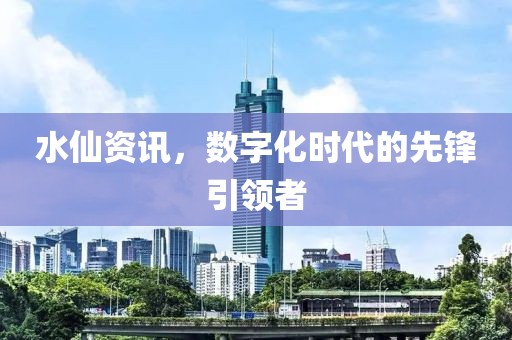 水仙資訊，數(shù)字化時代的先鋒引領者